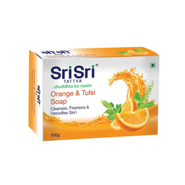 Orange Tulsi Soap 100g