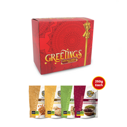 Gift Pack Of 4 Dry Fruits 250g Each
