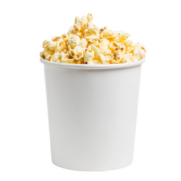 4700 BC Popcorn Bag- Caramel